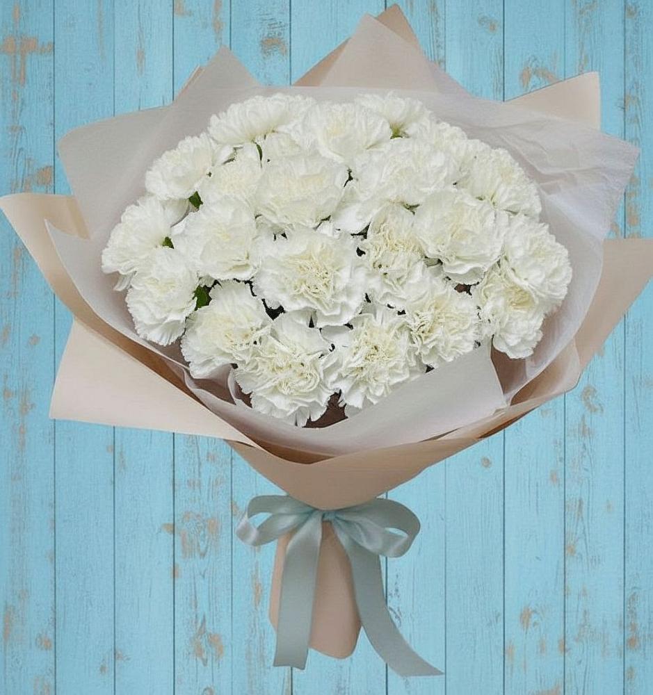 Букет цветов из: Гвоздики в Рассказово