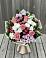 Букет цветов из: Альстромерии, Гвоздики, Розы и Хризантемы в Рассказово