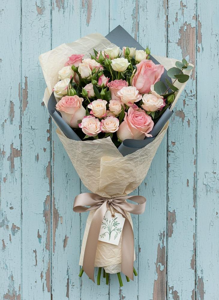 Букет цветов из: Розы в Рассказово