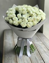 Букет 35 Белых роз в Рассказово