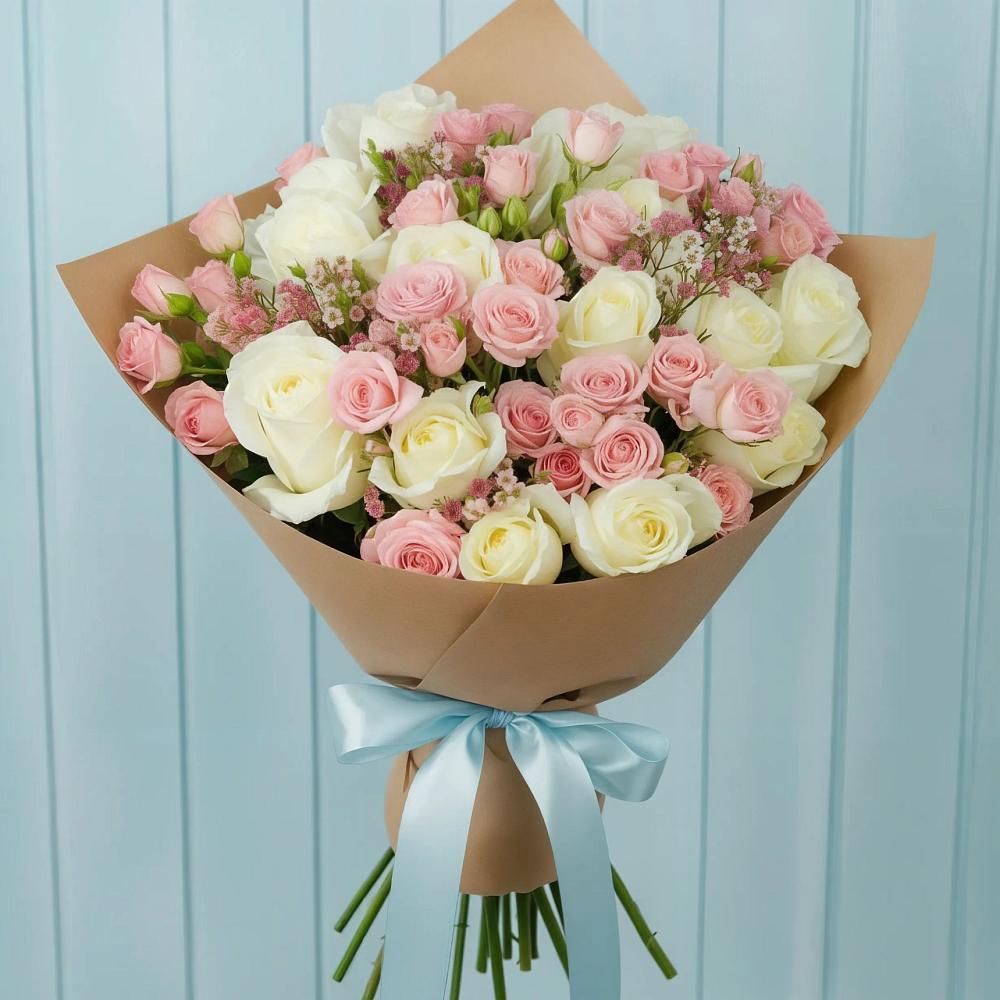 Букет цветов из: Розы в Рассказово