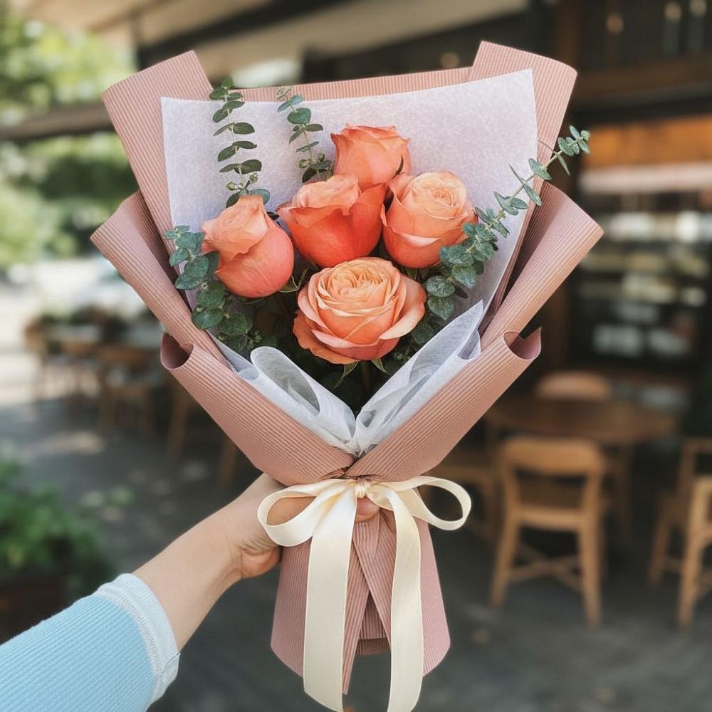 Букет цветов из: Розы в Рассказово