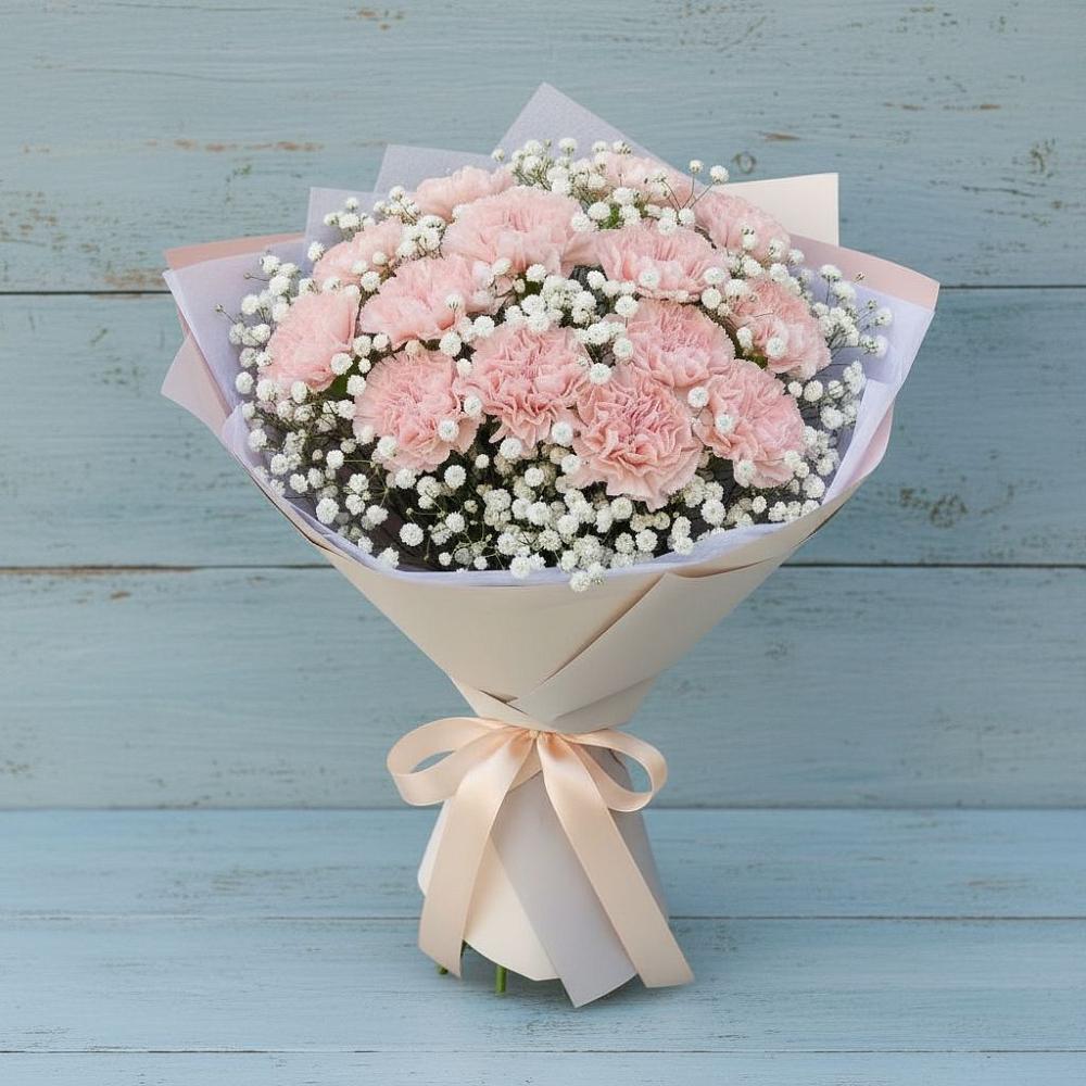 Букет цветов из: Гвоздики в Рассказово