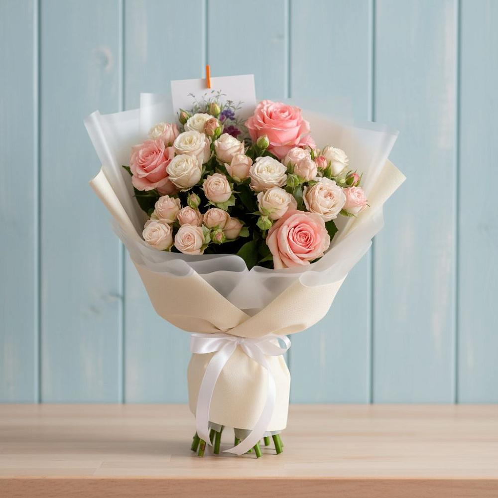 Букет цветов из: Розы в Рассказово