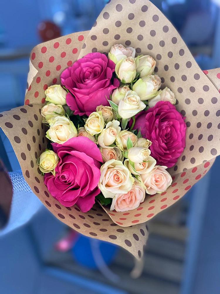 Букет цветов из: Розы в Рассказово