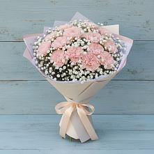 Букет цветов из:  Гвоздики в Рассказово