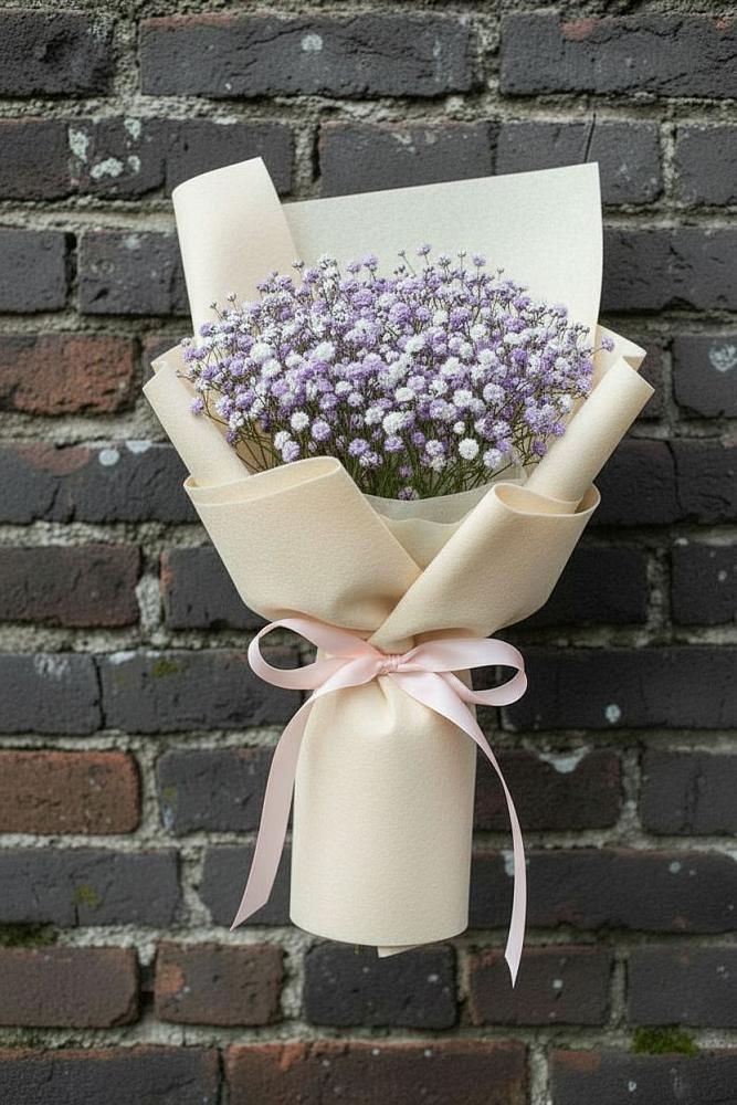 Букет цветов из: Гипсофила в Рассказово