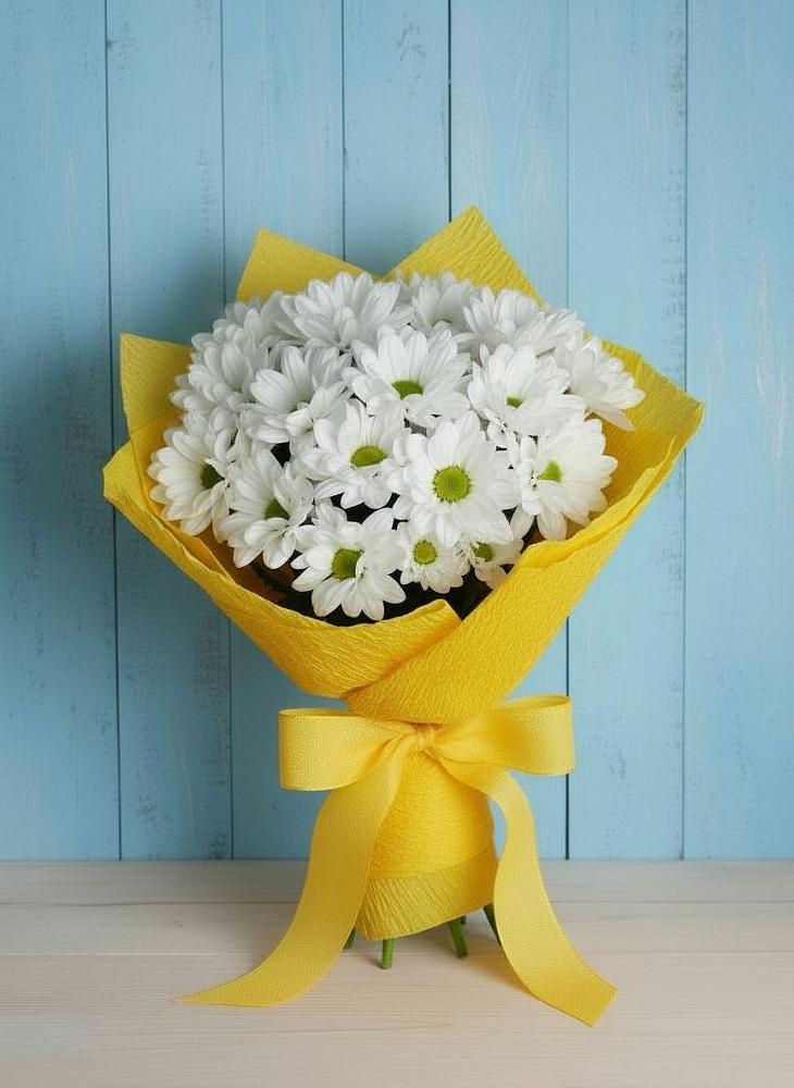 Букет цветов из: Хризантемы в Рассказово