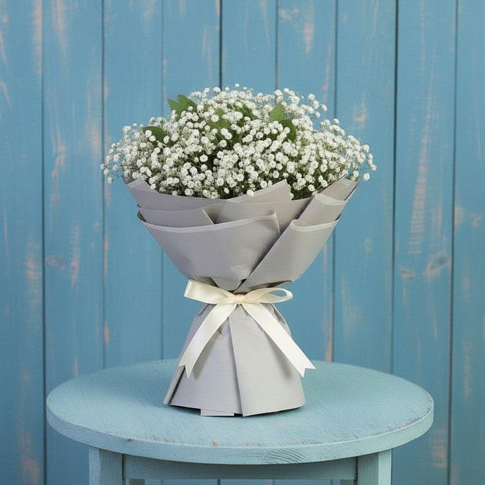 Букет цветов из: Гипсофила в Рассказово