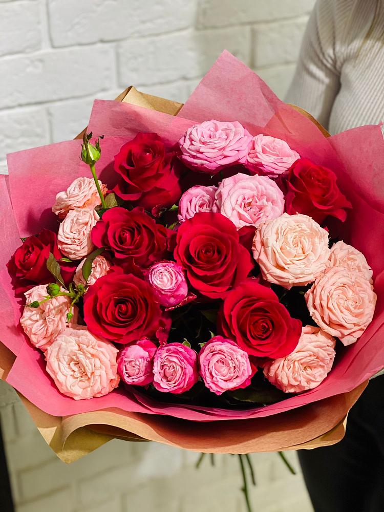 Букет цветов из: Розы в Рассказово