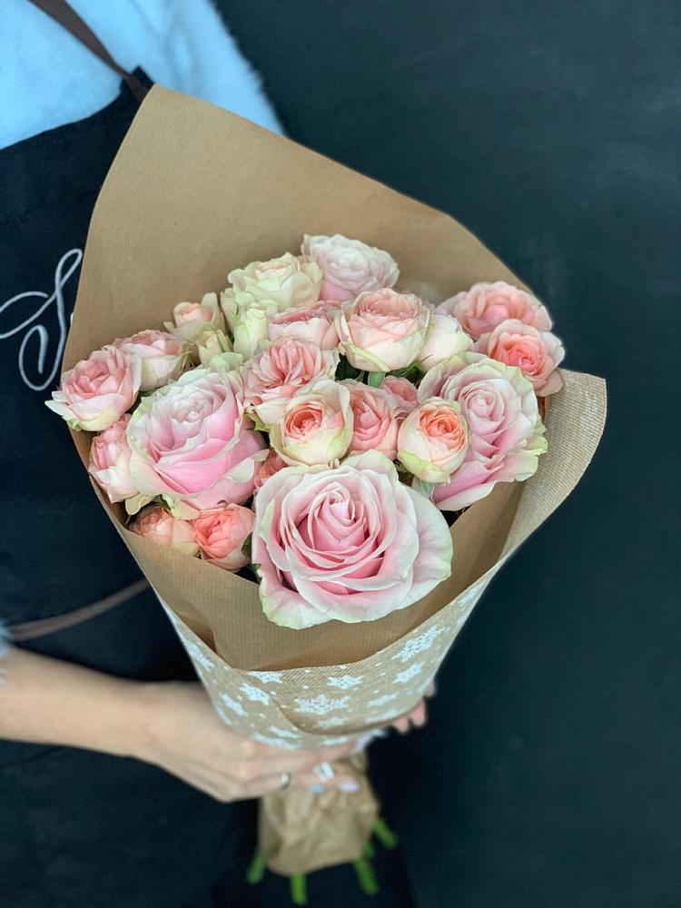 Букет цветов из: Хризантемы и Розы в Рассказово