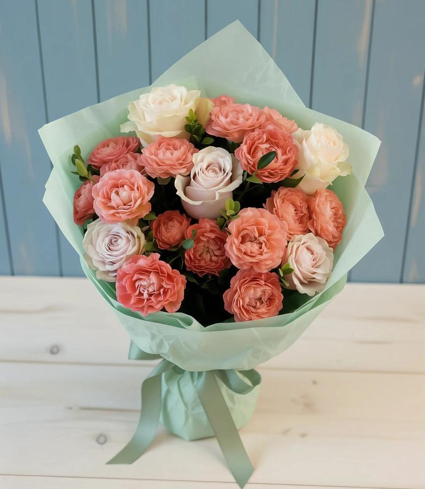 Букет цветов из: Розы в Рассказово