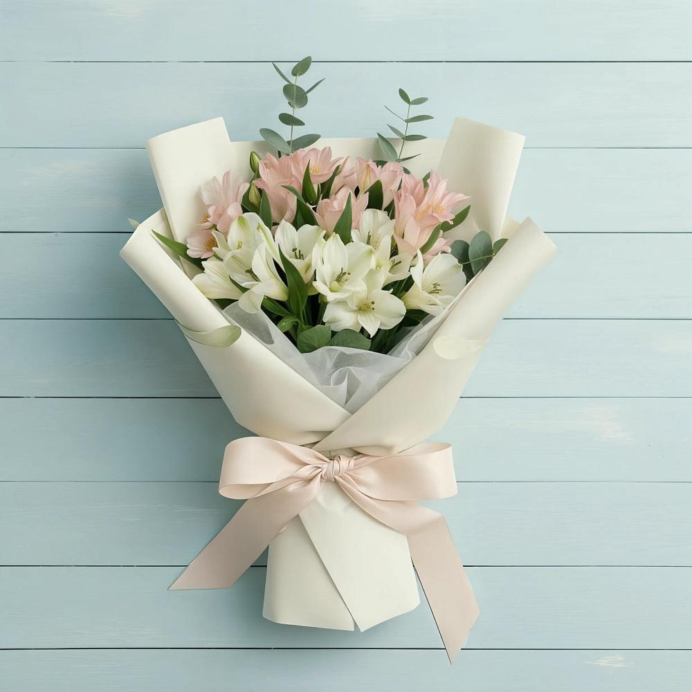 Букет цветов из: Альстромерии в Рассказово