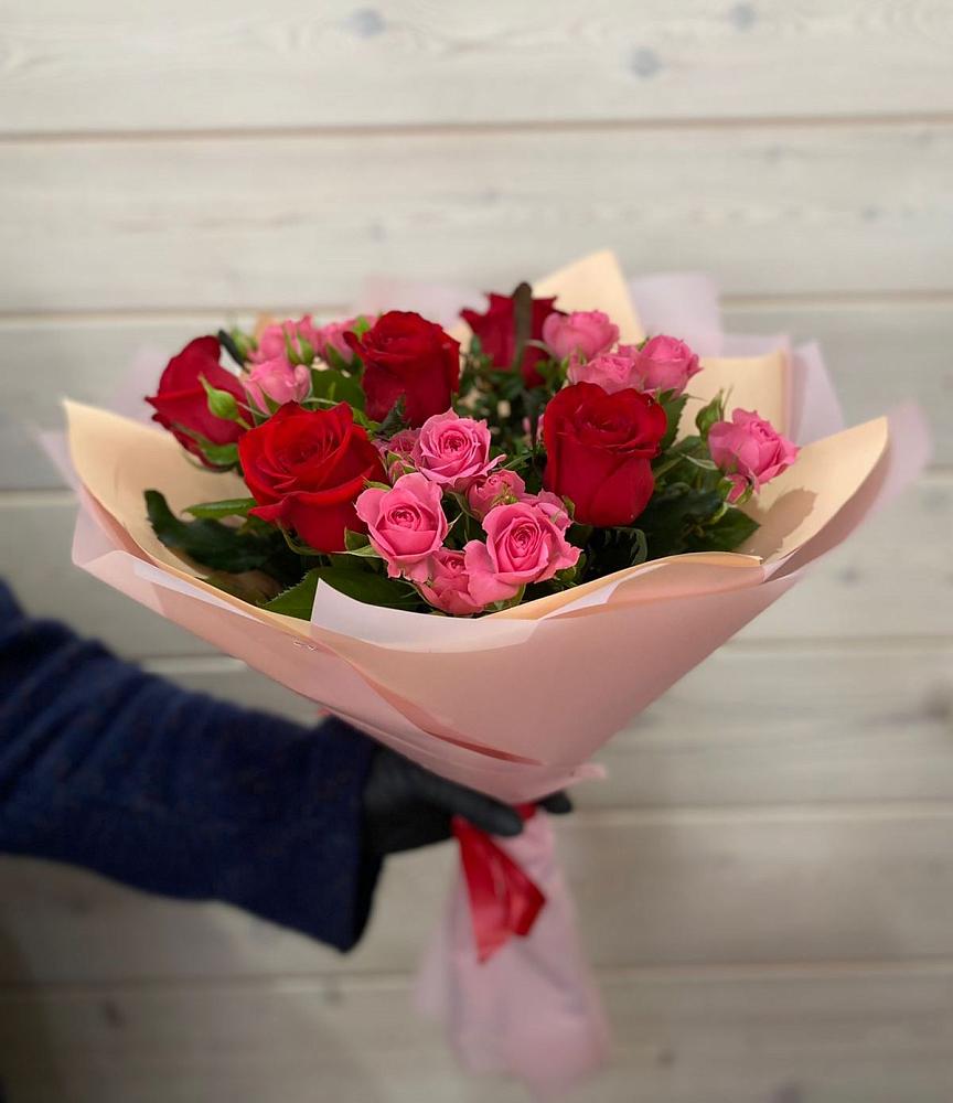 Букет цветов из: Розы в Рассказово