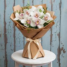 Букет цветов из:  Орхидеи и Розы в Рассказово